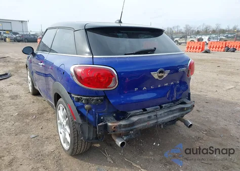 2013 Mini Cooper S Paceman from USA, damaged, VIN WMWSS7C59DWN51479
